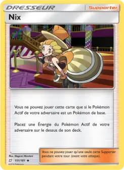Nix — carte 151 de l’extension Duo de Choc