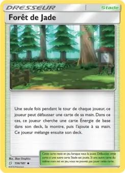 Forêt de Jade — carte 156 de l’extension Duo de Choc