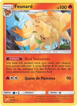 Feunard — carte 16 de l’extension Duo de Choc