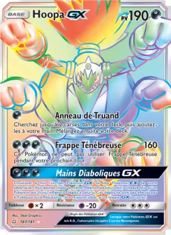 Hoopa GX — carte 187 de l’extension Duo de Choc