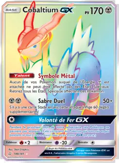 Cobaltium GX — carte 189 de l’extension Duo de Choc