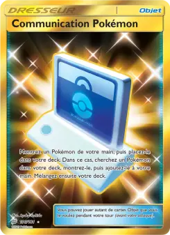 Communication Pokémon — carte 196 de l’extension Duo de Choc