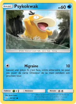 Psykokwak — carte 26 de l’extension Duo de Choc