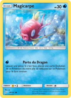 Magicarpe — carte 29 de l’extension Duo de Choc