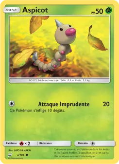 Aspicot — carte 3 de l’extension Duo de Choc