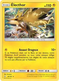 Électhor — carte 40 de l’extension Duo de Choc