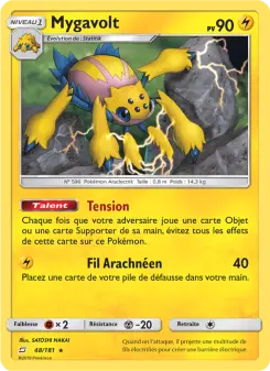 Mygavolt — carte 48 de l’extension Duo de Choc