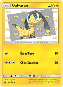 Galvaran — carte 49 de l’extension Duo de Choc