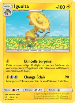 Iguolta — carte 50 de l’extension Duo de Choc
