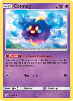 Cosmog — carte 69 de l’extension Duo de Choc