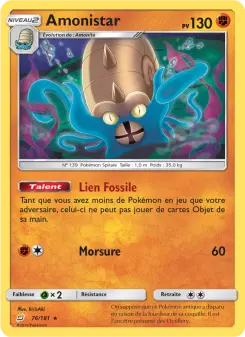 Amonistar — carte 76 de l’extension Duo de Choc