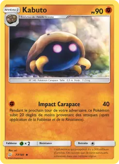 Kabuto — carte 77 de l’extension Duo de Choc
