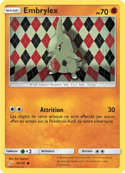 Embrylex — carte 79 de l’extension Duo de Choc