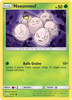 Noeunoeuf — carte 8 de l’extension Duo de Choc