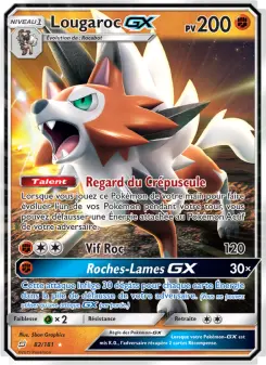 Lougaroc GX — carte 82 de l’extension Duo de Choc