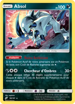 Absol — carte 88 de l’extension Duo de Choc
