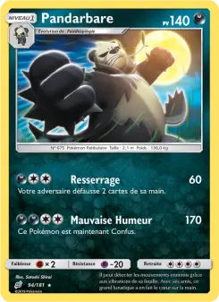 Pandarbare — carte 94 de l’extension Duo de Choc