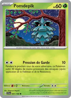 Pomdepik — carte 001 de l’extension Écarlate et Violet