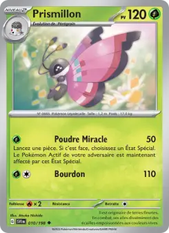 Prismillon — carte 010 de l’extension Écarlate et Violet