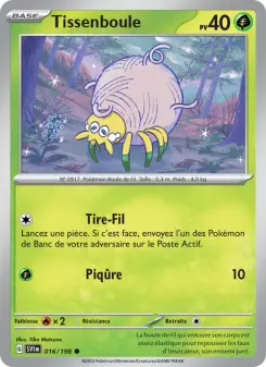 Tissenboule — carte 016 de l’extension Écarlate et Violet