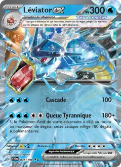 Léviator-ex — carte 045 de l’extension Écarlate et Violet