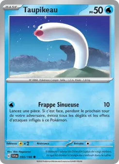 Taupikeau — carte 055 de l’extension Écarlate et Violet