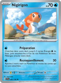 Nigirigon — carte 062 de l’extension Écarlate et Violet
