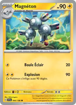 Magnéton — carte 064 de l’extension Écarlate et Violet