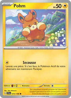 Pohm — carte 073 de l’extension Écarlate et Violet