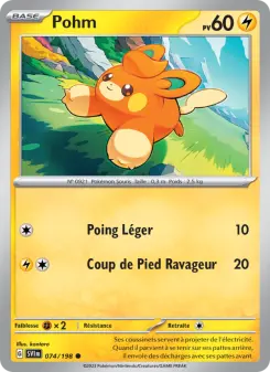 Pohm — carte 074 de l’extension Écarlate et Violet