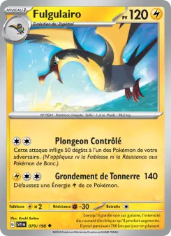 Fulgulairo — carte 079 de l’extension Écarlate et Violet