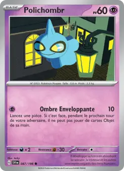 Polichombr — carte 087 de l’extension Écarlate et Violet