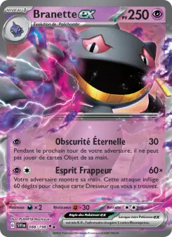 Branette-ex — carte 088 de l’extension Écarlate et Violet