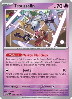 Trousselin — carte 096 de l’extension Écarlate et Violet