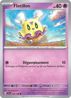 Flotillon — carte 102 de l’extension Écarlate et Violet