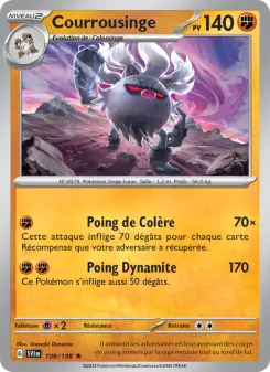 Courrousinge — carte 109 de l’extension Écarlate et Violet
