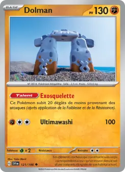 Dolman — carte 121 de l’extension Écarlate et Violet