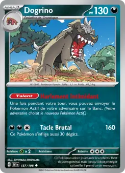 Dogrino — carte 137 de l’extension Écarlate et Violet