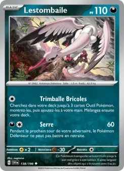 Lestombaile — carte 138 de l’extension Écarlate et Violet