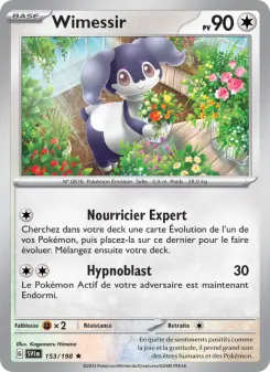 Wimessir — carte 153 de l’extension Écarlate et Violet