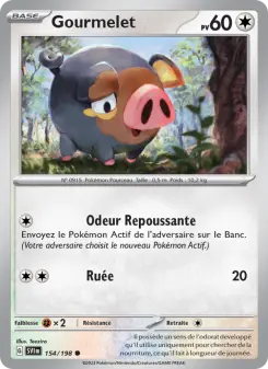 Gourmelet — carte 154 de l’extension Écarlate et Violet