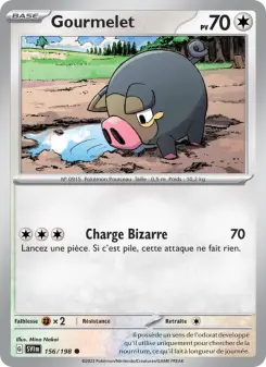 Gourmelet — carte 156 de l’extension Écarlate et Violet