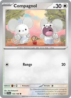 Compagnol — carte 159 de l’extension Écarlate et Violet