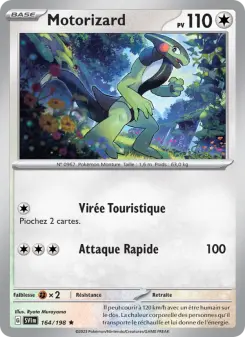 Motorizard — carte 164 de l’extension Écarlate et Violet