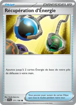 Récupération d'Énergie — carte 171 de l’extension Écarlate et Violet