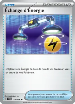 Échange d'Énergie — carte 173 de l’extension Écarlate et Violet