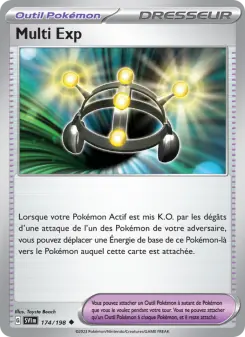 Multi Exp — carte 174 de l’extension Écarlate et Violet