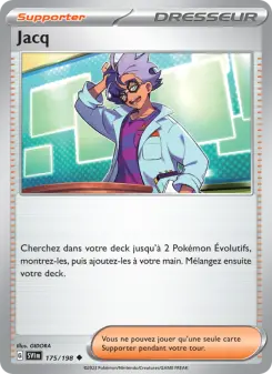 Jacq — carte 175 de l’extension Écarlate et Violet