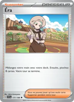 Éra — carte 177 de l’extension Écarlate et Violet