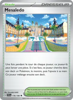 Mesaledo — carte 178 de l’extension Écarlate et Violet